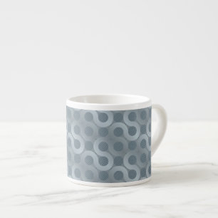 Abstrakter grauer Flusshintergrund Espressotasse