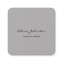Abstrakter grauer Snakeskin Makeup Artist 