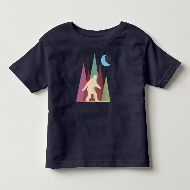 abstrakter großer Fuß Kleinkind T-shirt (Vorderseite)