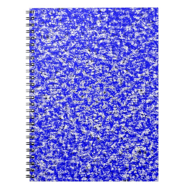 Abstrakter grunblau dunkelstuckfarbener Hintergrun Notizblock (Vorderseite)