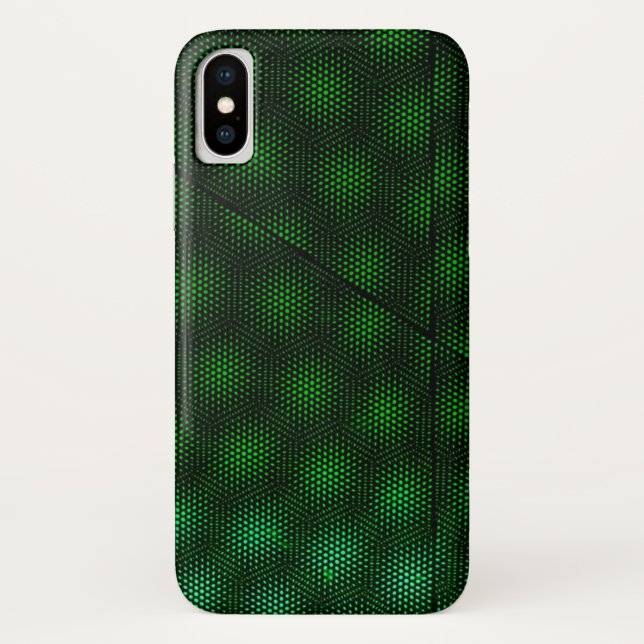 Abstrakter grüner Hintergrund Case-Mate iPhone Hülle (Rückseite)