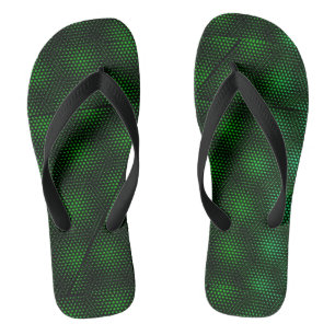 Abstrakter grüner Hintergrund Flip Flops