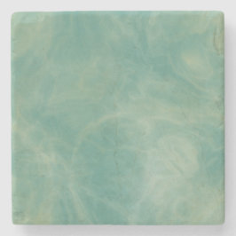 abstrakter grüner Marmor Steinuntersetzer