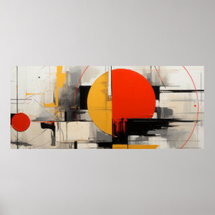 Abstrakter Grunge-Hintergrund Poster