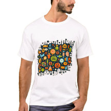 Abstrakter Halloween Trick oder Treat