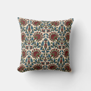 abstrakter Handblock, Druckhintergrunddesign Kissen