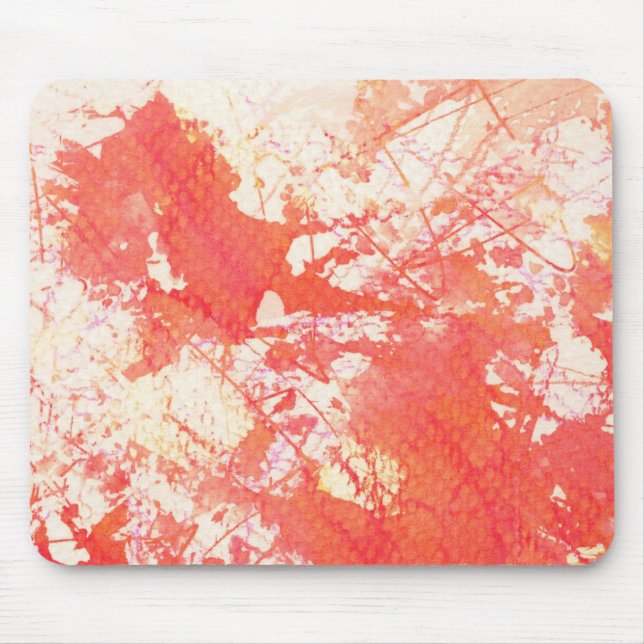 Abstrakter handgemalter Watercolorhintergrund. 2 Mousepad (Vorne)