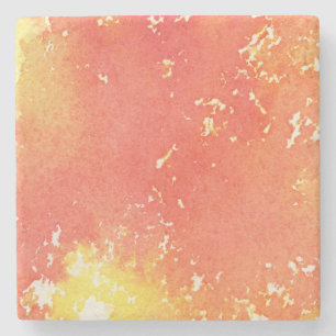Abstrakter handgemalter Watercolorhintergrund Steinuntersetzer