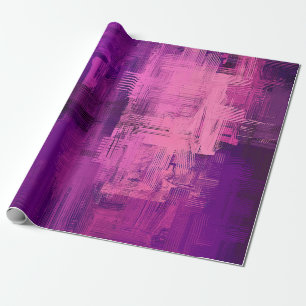 Abstrakter Hintergrund. 2d Abbildung. Digitaler Rü Geschenkpapier