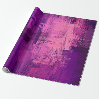 Abstrakter Hintergrund. 2d Abbildung. Digitaler Rü Geschenkpapier
