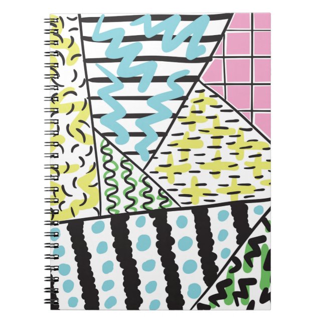 Abstrakter Hintergrund 3 Notizblock (Vorderseite)
