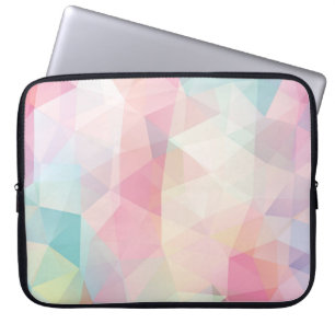 abstrakter Hintergrund bestehend aus trianglesback Laptopschutzhülle