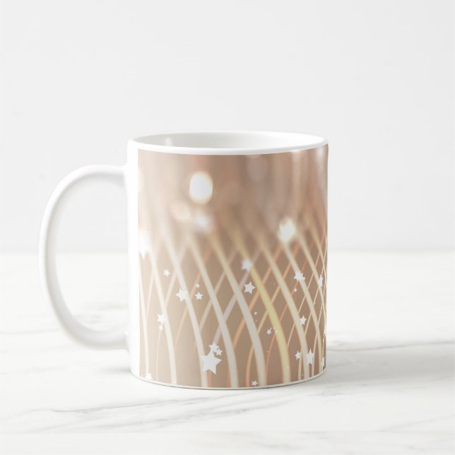 Abstrakter Hintergrund. brauner Hintergrund mit We Kaffeetasse (Links)