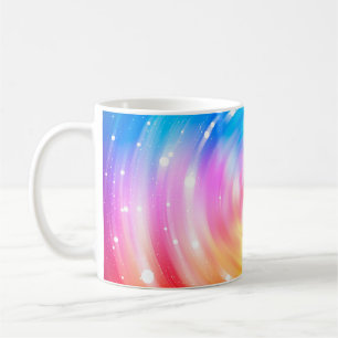 abstrakter Hintergrund. brillanter Kreise Hintergr Kaffeetasse