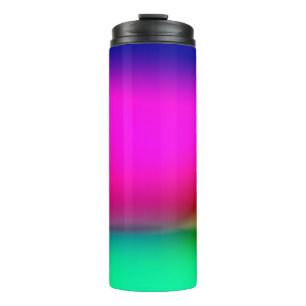 abstrakter Hintergrund der unscharfen Lichter, far Thermosbecher