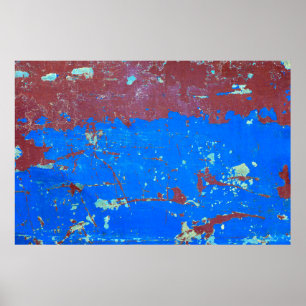 Abstrakter Hintergrund, Farbige Textur aus rostige Poster