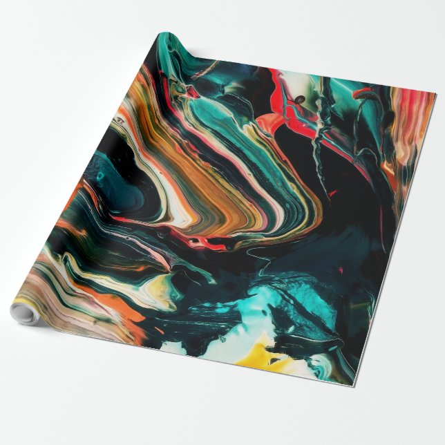 Abstrakter Hintergrund Geschenkpapier (Ungerollt)