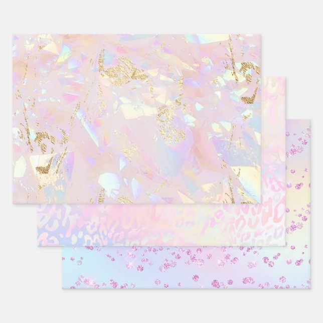 abstrakter Hintergrund Geschenkpapier Set (Set)