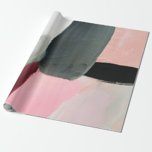 Abstrakter Hintergrund gestrichen. Abstrakte Kunst Geschenkpapier