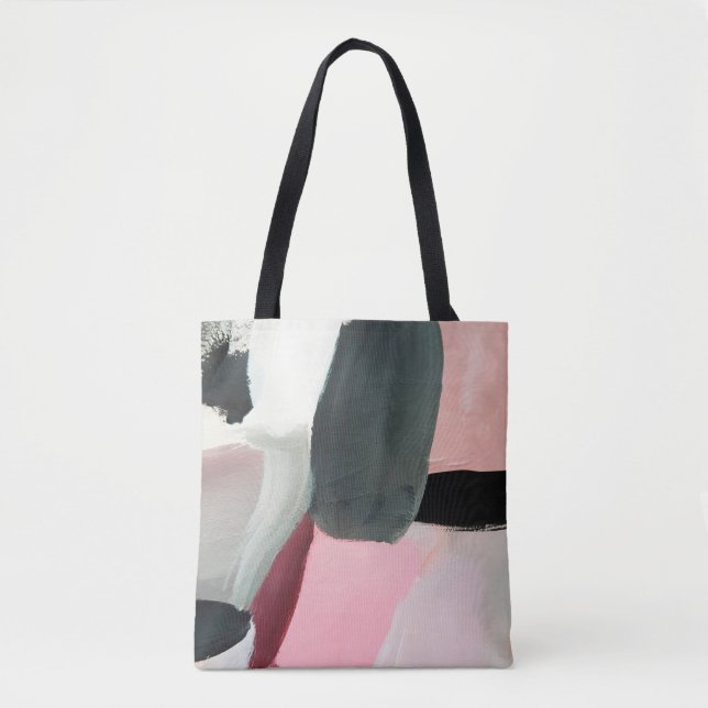Abstrakter Hintergrund gestrichen. Abstrakte Kunst Tasche (Vorderseite)