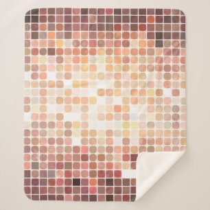 abstrakter Hintergrund. Goldmosaik. Veranschaulich Sherpadecke