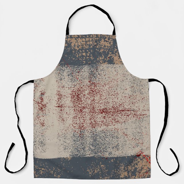 Abstrakter Hintergrund Grunge Vintage Textur Grafi Schürze (Vorderseite)