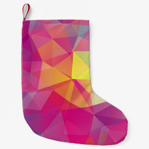 Abstrakter Hintergrund, Hipster, Farbe, Funk, o Kleiner Weihnachtsstrumpf