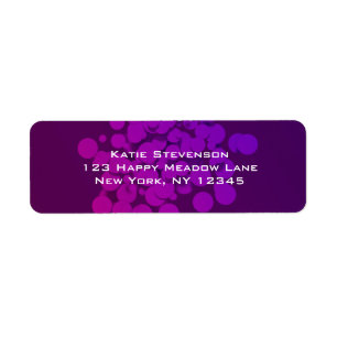 Abstrakter Hintergrund lila Kreise