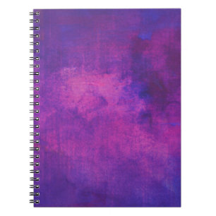 Abstrakter Hintergrund lila und rosa Wasserfarbe Notizblock