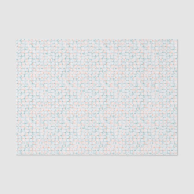 Abstrakter Hintergrund mit gemischten kleinen Seidenpapier (Vorderseite)