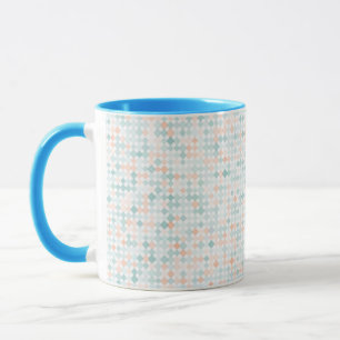 Abstrakter Hintergrund mit gemischten kleinen Tasse