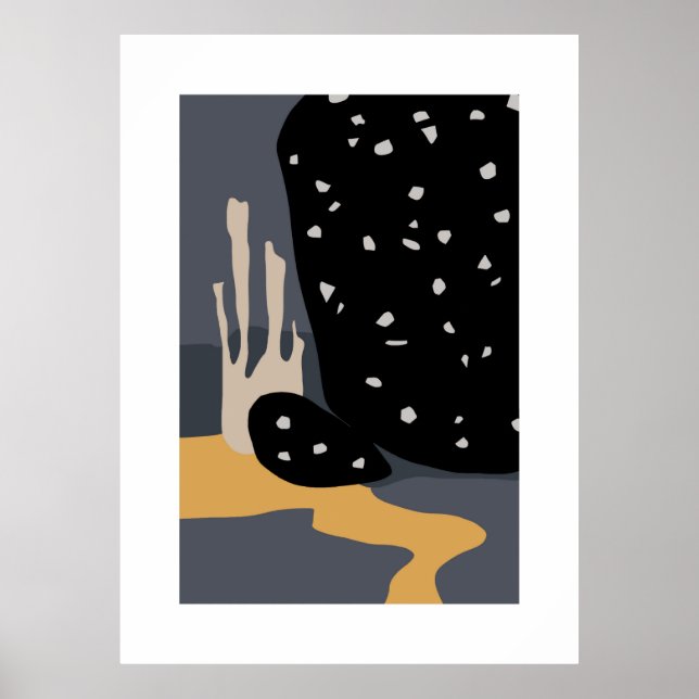 Abstrakter Hintergrund Poster (Vorne)