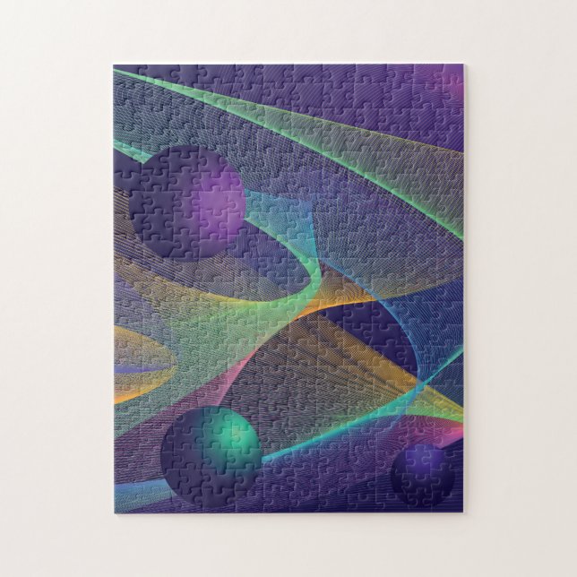 Abstrakter holografischer Hintergrund (Vertikal)