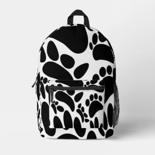 Abstrakter Hundepapierdruck Bedruckter Rucksack