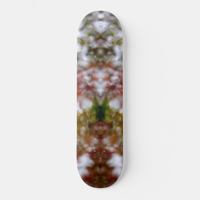 Abstrakter Kaleidoskop Skateboard (Vorderseite)