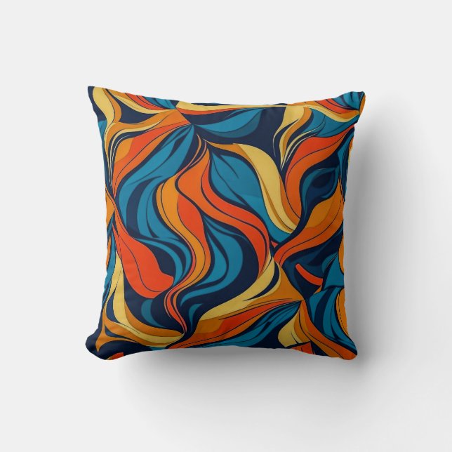 Abstrakter Kissen (Vorderseite)