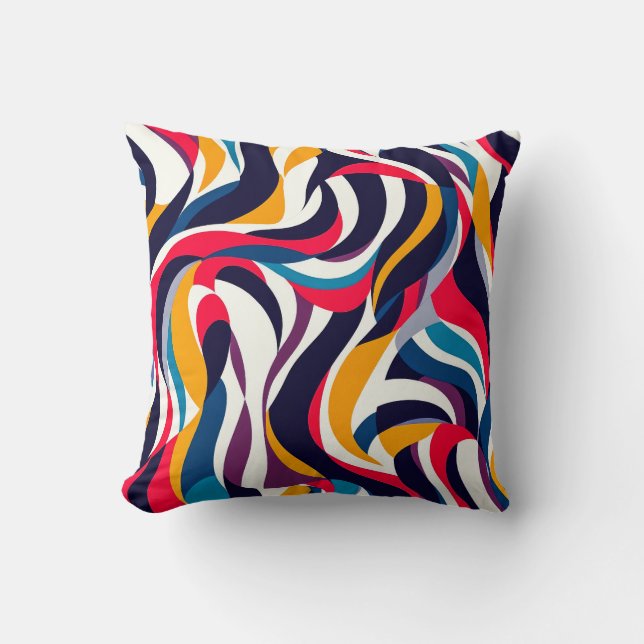 Abstrakter Kissen (Vorderseite)
