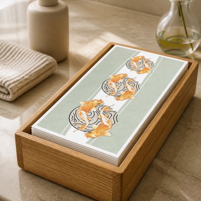 Abstrakter Koi Fisch Serviette (Von Creator hochgeladen)