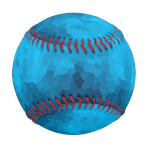 Abstrakter kristallisierter blauer Hintergrund Baseball