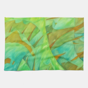 Abstrakter Kunst Küchenhandtuch Mountain Thrills Geschirrtuch
