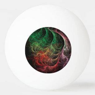 Abstrakter Kunst Raum Feuer Tischtennisball