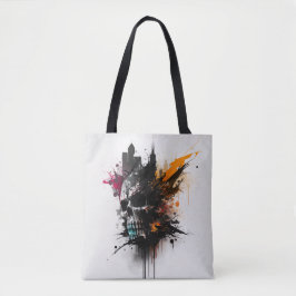 Abstrakter Kunstbeutel Tasche