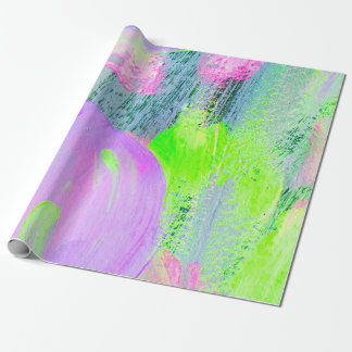 Abstrakter Kunsthintergrund handgezeichnete Acrylm Geschenkpapier