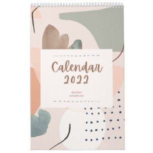 Abstrakter Kunstkalender 2022 Kalender