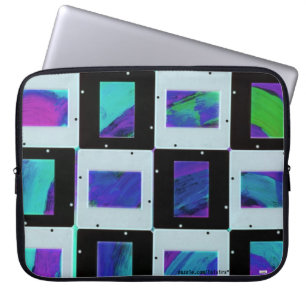 Abstrakter Laptop-Sieb Laptopschutzhülle