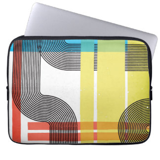 Abstrakter Laptop-Sieb Laptopschutzhülle