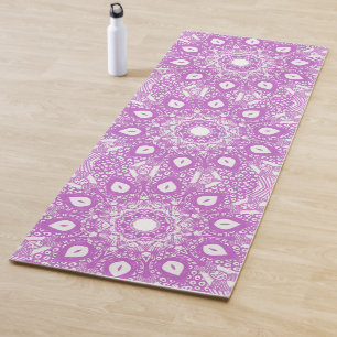 Abstrakter Lavendel, Kaleidoskop Mandala Yoga Mats Yogamatte