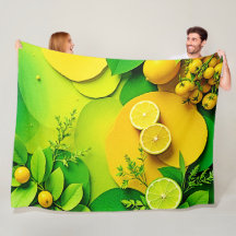 Abstrakter Lemon Limon Nature Art