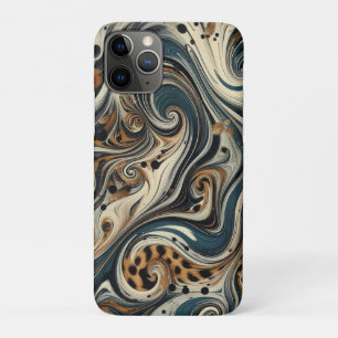 Abstrakter Leoparden-Druck Wirbel Case-Mate iPhone Hülle