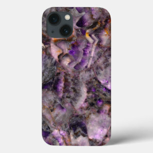 Abstrakter lila Amethystquartz-Marmorgranit Case-Mate iPhone Hülle